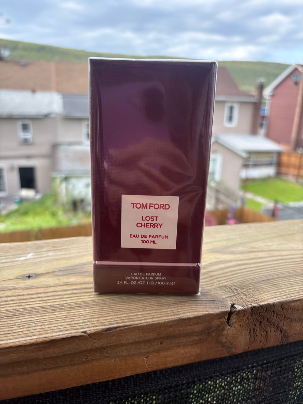 Tom Ford Lost Cherry - Deep Wine Red Box